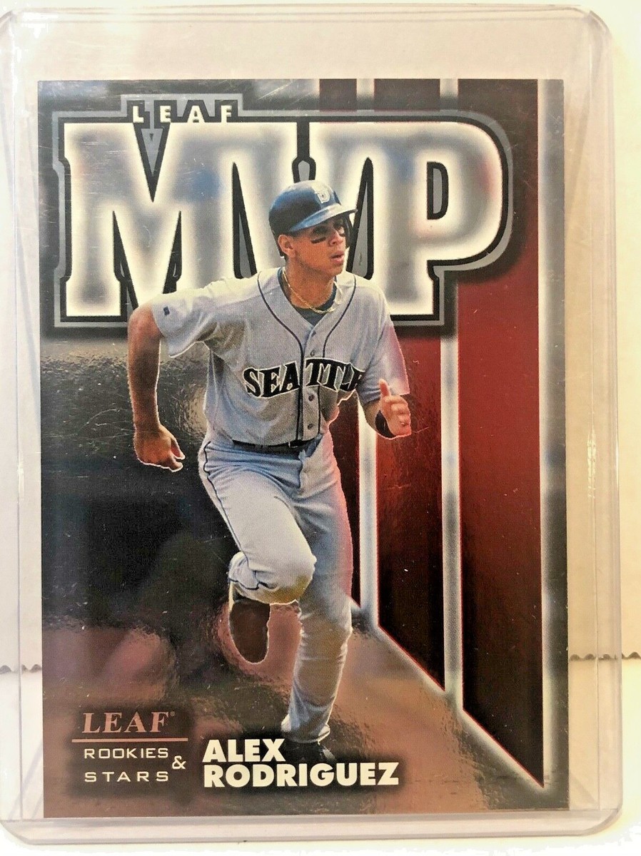 1998 Leaf Rookies & Stars MVP 4757/5000 Alex Rodriguez #4 Baseball