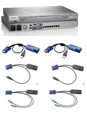 Raritan DKX2-108 KX2-108 8 Port KVM over IP Switch 2 D2CIM-VUSB 2DCIM-USB2 PS2