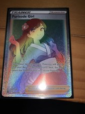 Furisode Girl 205/195 Silver Tempest Secret Rare Pokemon TCG Full Art Rainbow NM on eBay