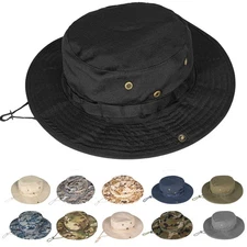 Rosoz Sun Hat Men Women Boonie UPF 50+ Wide Brim UV Protection Fishing Hiking