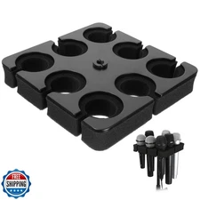 Numhag Multi Microphone Holder Holds Up to 8 Mics, Ideal Mics Holder for Stag