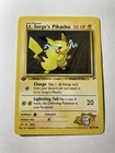 Lt. Surge's Pikachu 081/132 1st Edition Gym Heroes LP