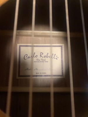 【調整済】Carlo Robelli カーロ・ロベリ　アコギ　初心者向け Carlo Robelli Acoustic Guitar for Beginners Adjusted | eBay