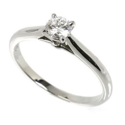 Cartier Solitär 1895 Ring Diamant Pt950 US#4 P0071033