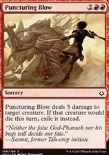 x4 Puncturing Blow - Hour of Devastation - NM - MTG