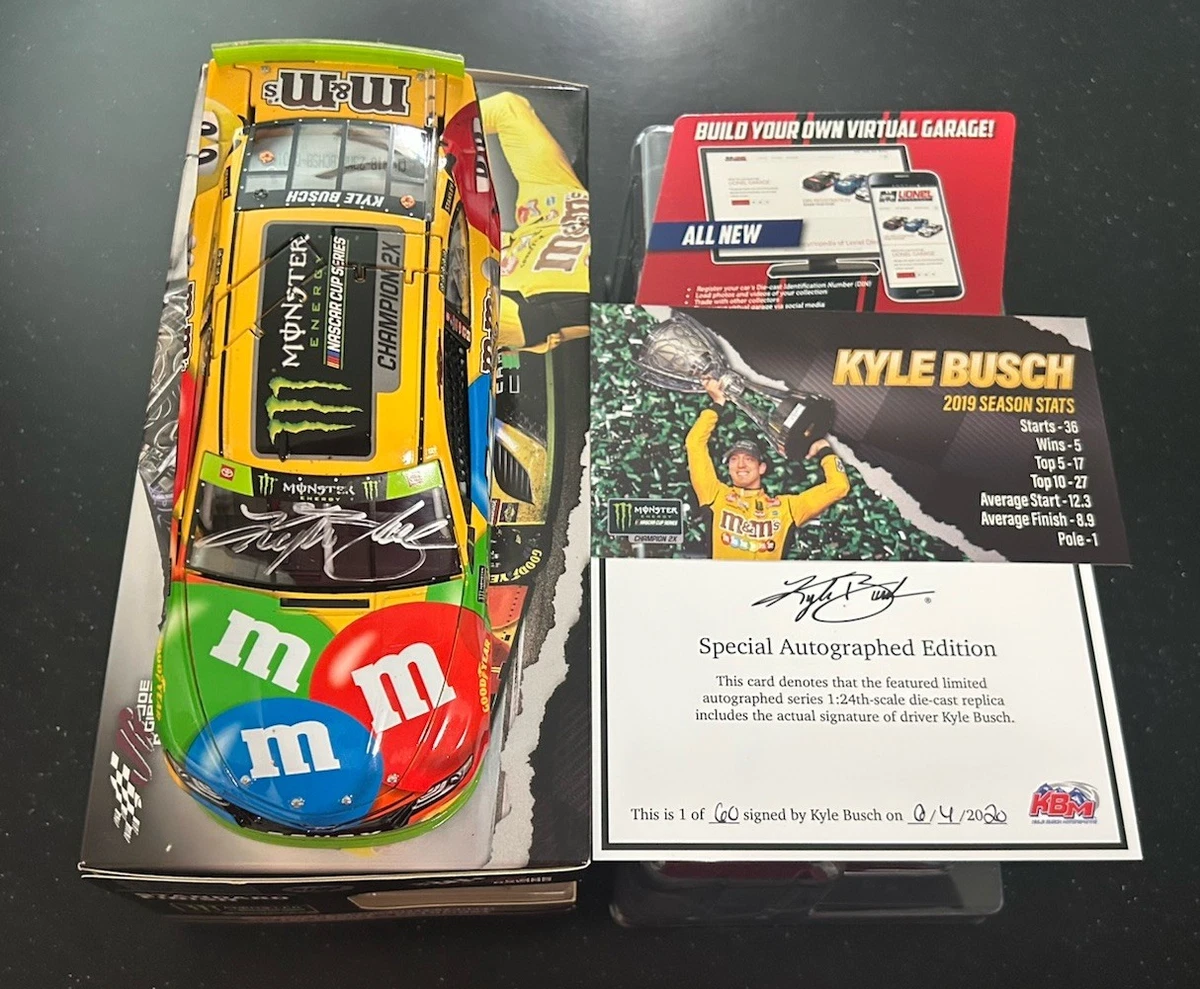 Kyle Busch NASCAR 1:24 Diecast Sport & Touring Cars for sale | eBay