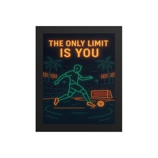 Framed poster motivationol basketball sports poster soccer