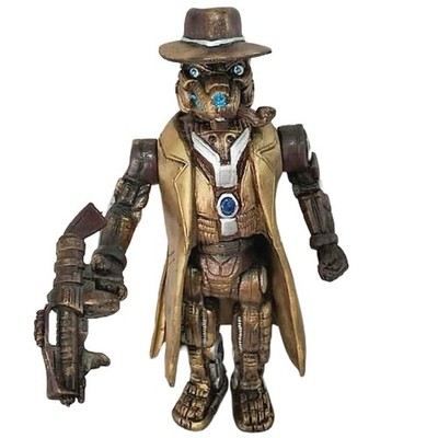 Italian Ai Brain Rot ROBOT Cyberpunk Squirrel Figure 9  Mexican Bootleg Toy