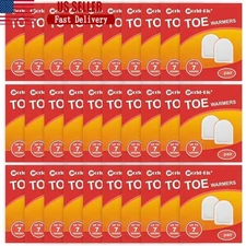30 Pairs Toe Warmers Portable Foot Warmers Air Activated Winter Activities New