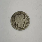 1914 Barber Dime - 90% Silver - 10c United States Coin