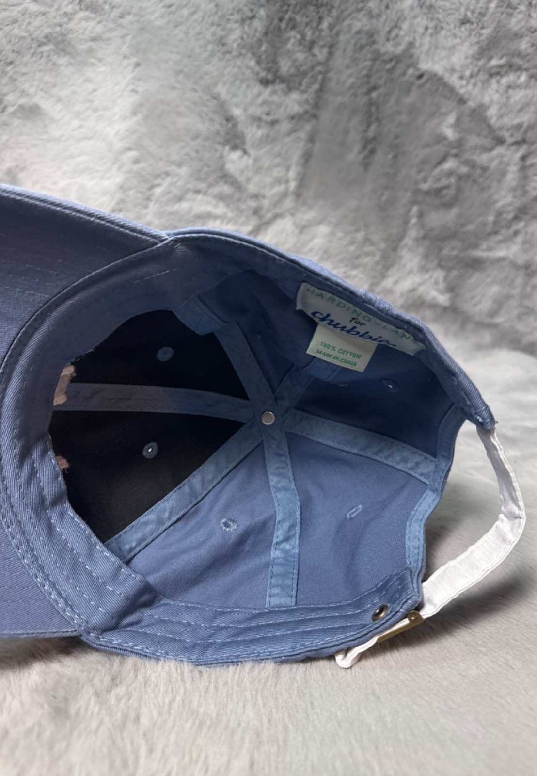 Chubbies Hat Cap Blue Embroidered Script Strap Ba… - image 7