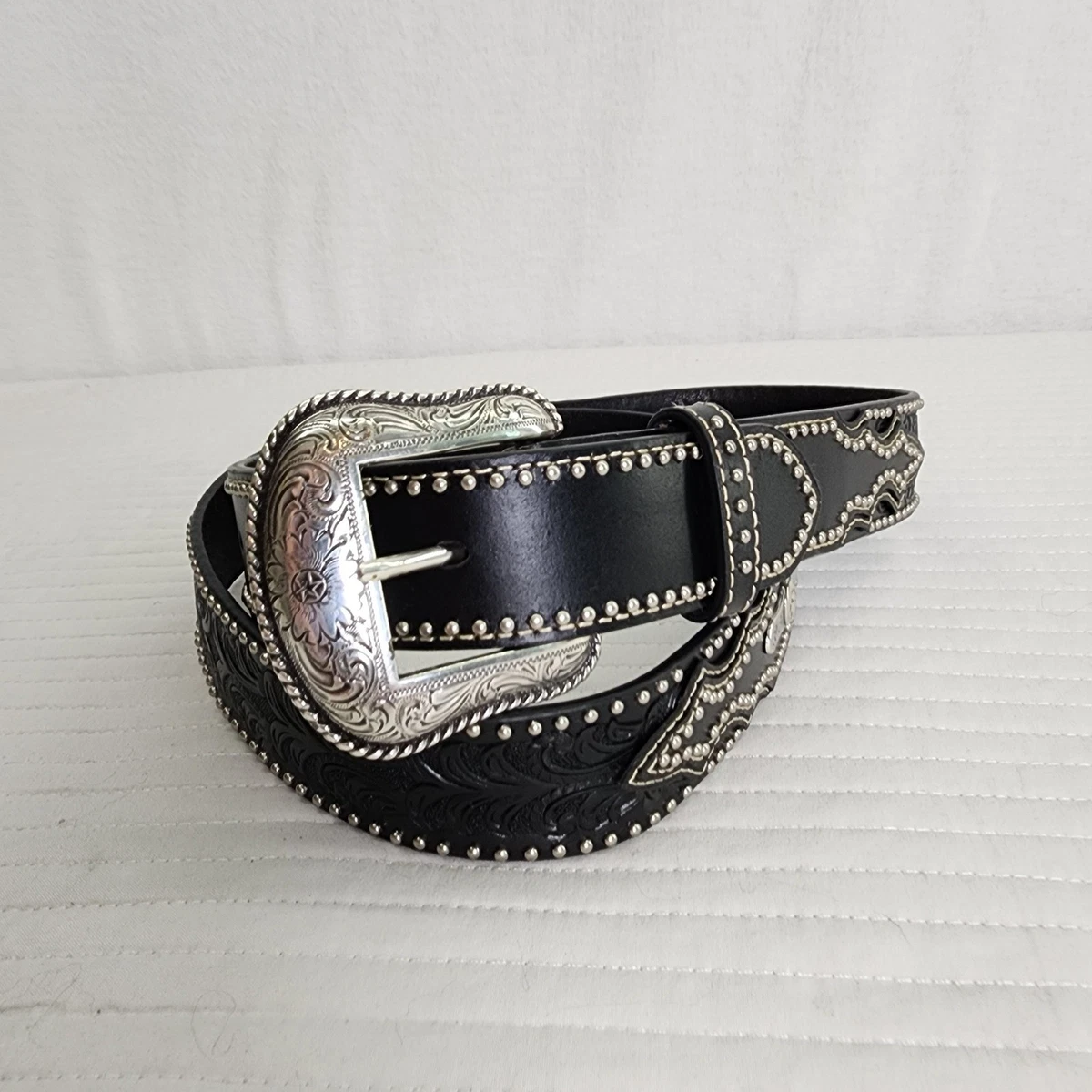 Nocona Leather One Size Belts for Men for sale | eBay display picture 3