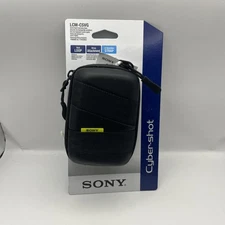 SONY LCMCSVG Soft Semi Hard Cyber Shot Camera Carrying Case LCM-CSVG Strap NOS
