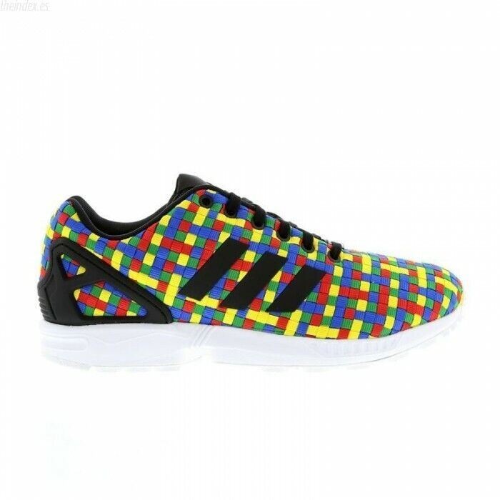 Adidas Originals ZX Flux Multicolor Weave Mens Size 9 Lifestyle