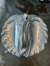 Vintage Arthur Court 1987 Elephant Serving Tray