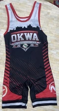 Oklahoma State Championship 2020 Competition Wrestling Singlet YXL Youth XL Lift