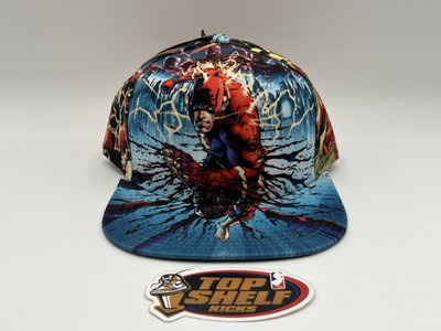NWT The Flash SnapBack Hat Cap OSFA Dc Comic Bioworld Merch New