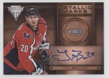 2013-14 Panini Titanium Metallic Marks Bronze Troy Brouwer #MM-17 Auto 1ek