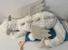 Jellycat Snow Dragon LARGE WithDustBag 100%Authentic NWT US SHIP FAST