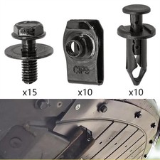 35pcs For Mazda Engine Under Cover Splash Shield Guard Body Bolts U-nut Clips 35pcs For Mazda Engine Under Cover Splash Shield Guard Body Bolts U-nut Clips