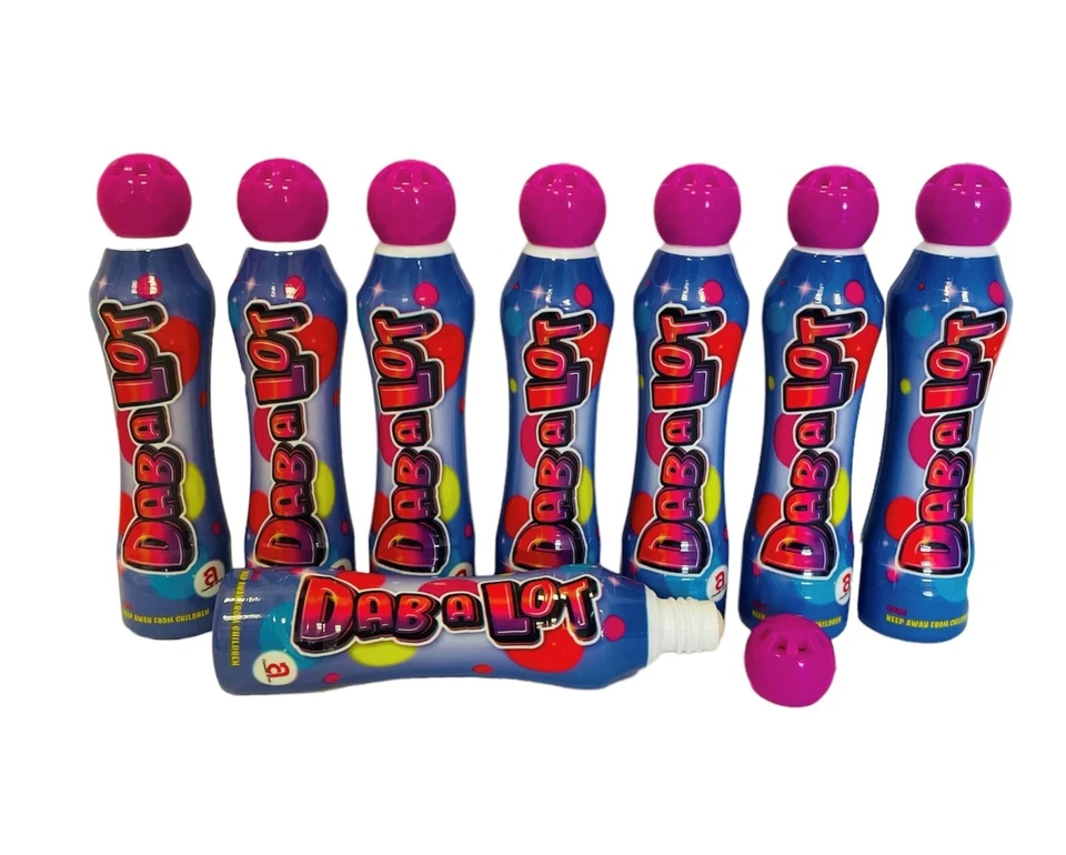 Bingo Dabbers bingo Dauber bingo Markers for Bingo Tickets 8 Pink 40ml Dabolot - Image 2 of 3