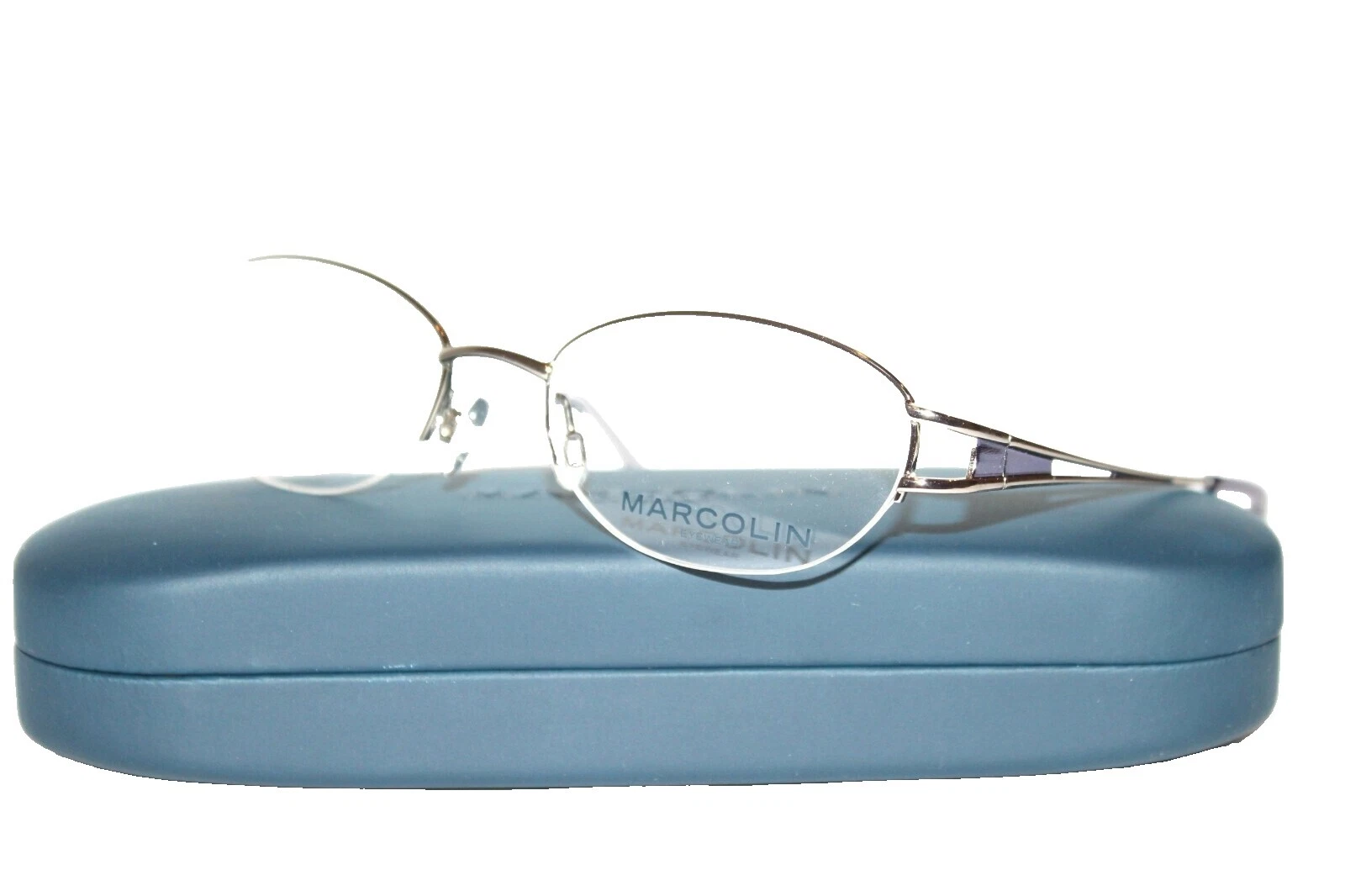 Half Frame Oval Eyeglass Frames
