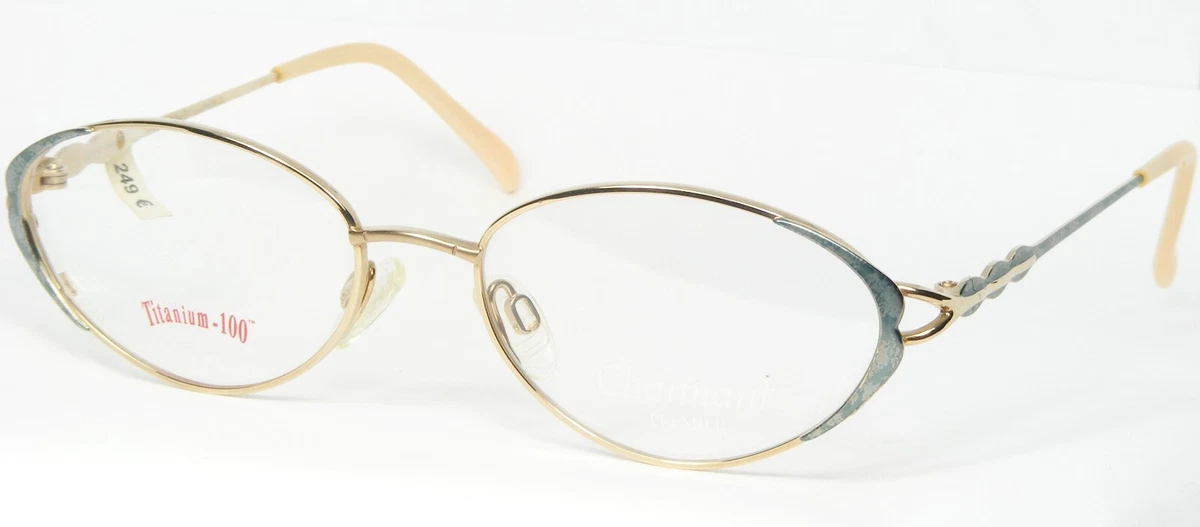 Preços baixos em Armação para Óculos Charmant Titânio Dourado | eBay