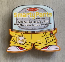 Melissa  Doug Smarty Pants Preschool 120 Brain-Building Cards Trivia Questions