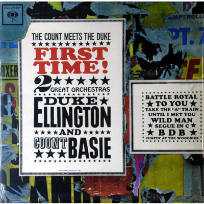 Duke Ellington And Count Basie - First Time! Th (Vinyl LP - 2009 - UK - Reissue)