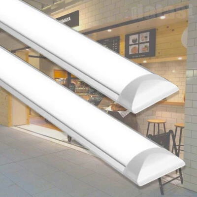 Led Feuchtraumleuchte Feuchtraumlampe Wannenleuchte Deckenleuchte Bürolampe  - Bild 1 von 4