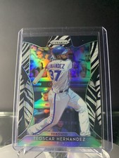 Teoscar Hernandez no 139 Blue Jays Zebra 2019 Prizm Baseball 23/99