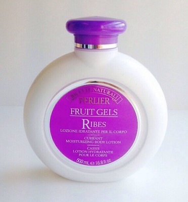 PERLIER ~ FRUIT GELS RIBES ~ Currant Moisturizing Body Lotion, 16.8 fl oz RARE!