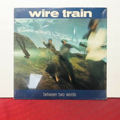 Vinyl Wire Train LP Between Two Words 1985 Shrink NM