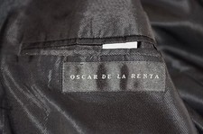 Oscar De La Renta Sports Coat Blazer Size 42 Regular Wool Cashmere Blend Jacket