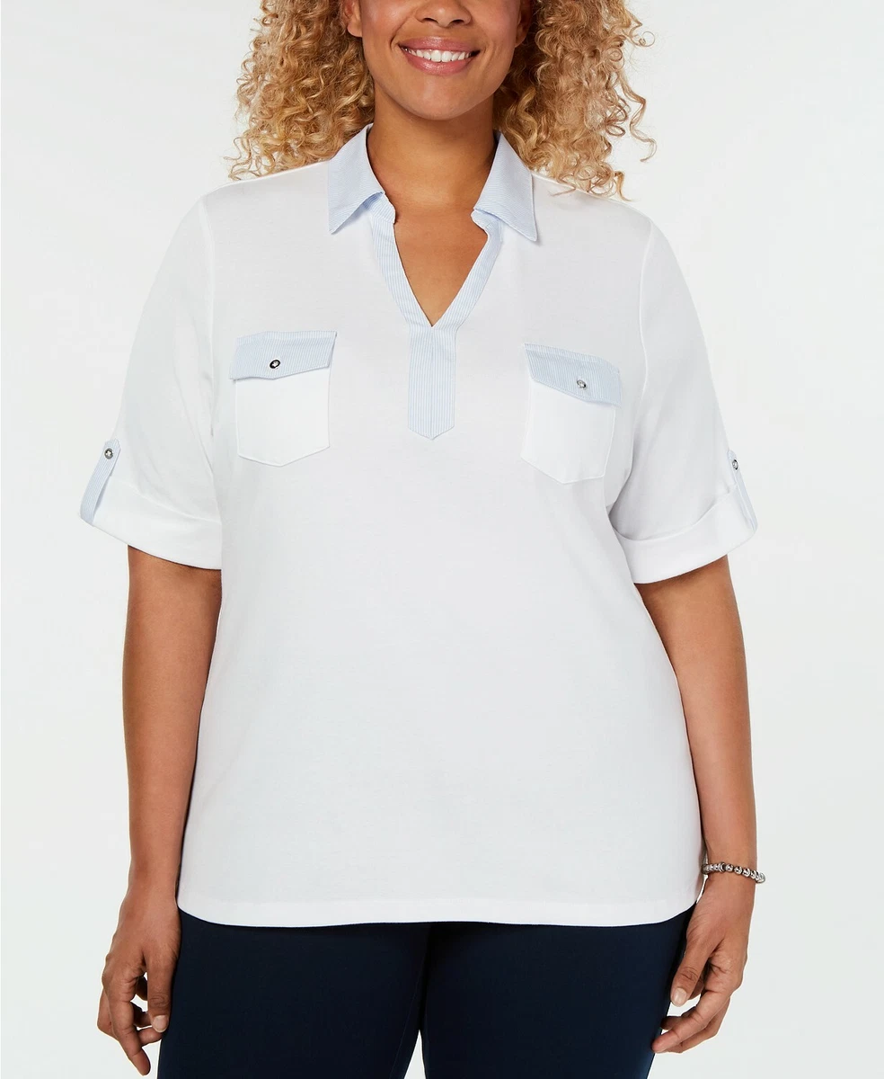 Karen scott hotsell knit tops