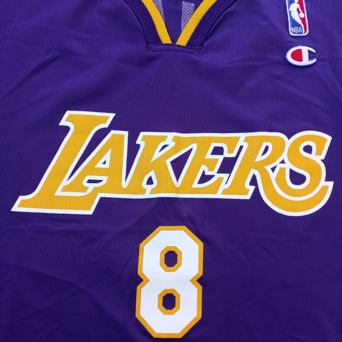 Vintage Los Angeles Lakers Kobe Bryant Champion Jersey Size Vintage Los Angeles Lakers Kobe Bryant Champion Jersey Size