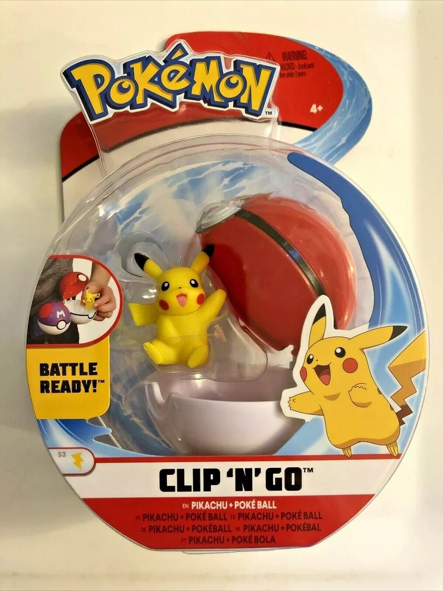 Pokémon - Poké Ball Clip N Go (vários modelos), POKEMON