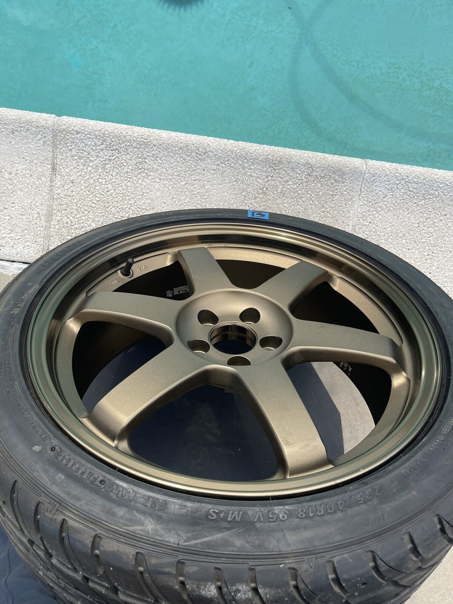 Volk Racing TE37 1 Rim 18x7.5+30 5x100 Rays Wheel Subaru BRZ