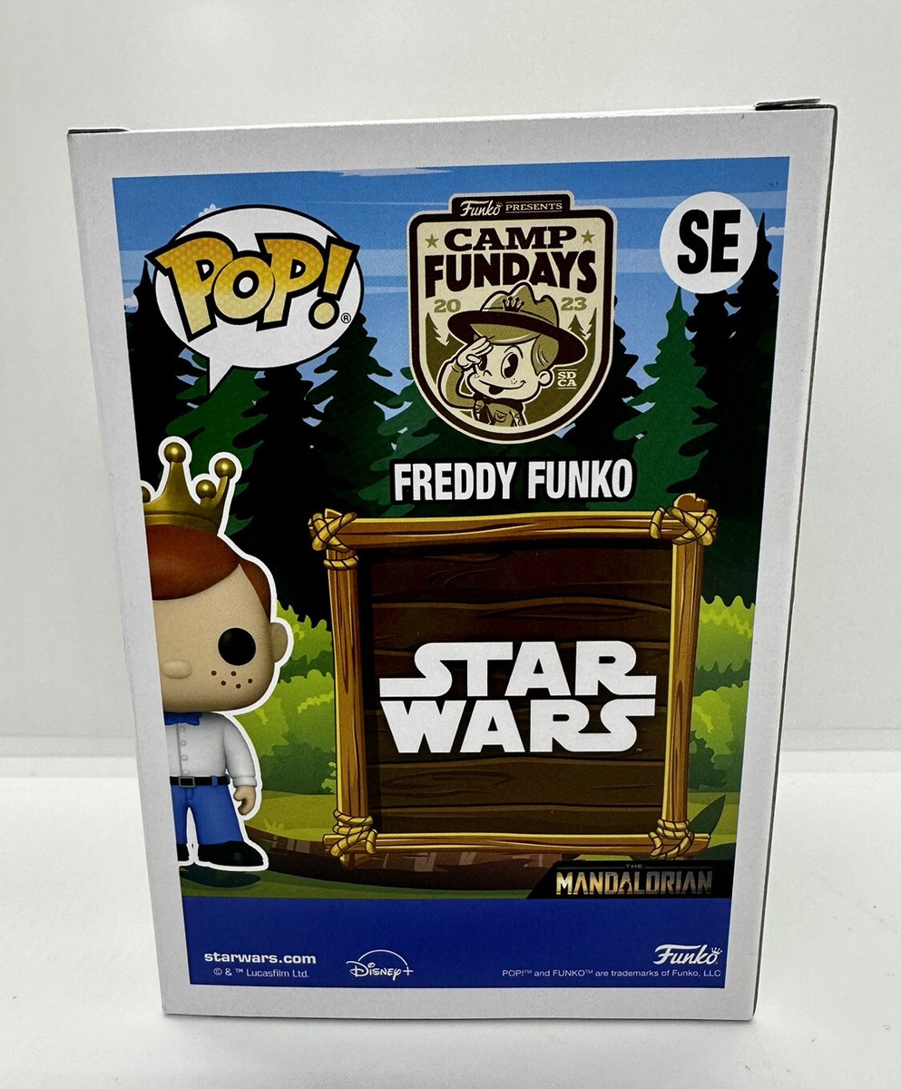 Funko Pop Freddy Funko As Luke Skywalker With Grogu LE 4000 Funko Pop Freddy Funko As Luke Skywalker With Grogu LE 4000