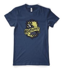 Image of BNWT Hufflepuff Badger Potter Wizard Mashup Personalised Unisex Adult T-Shirt