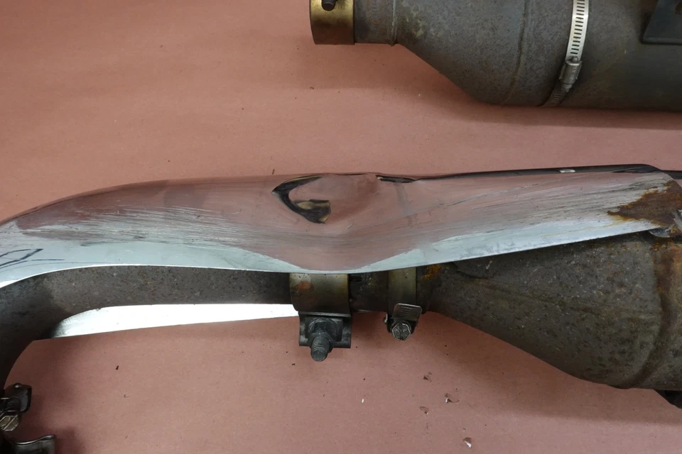 Silenciador de escape Victory Cross Country 2010-2017 izquierda y derecha Foto 2 de 4