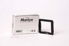 UNUSED Mamiya Eye Correction Lens Diopter -.5 for RB67/RZ67 Pro
