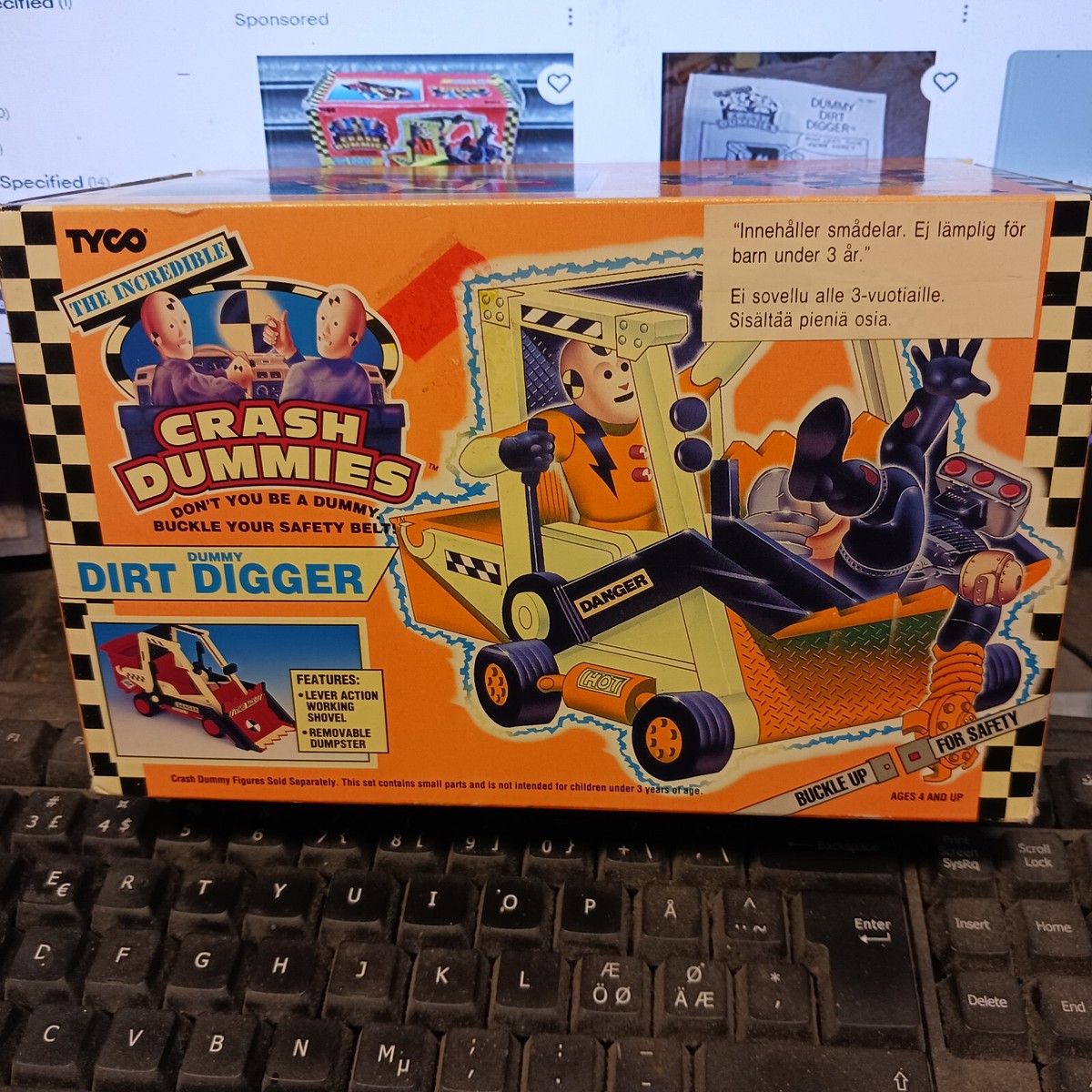 値下げ中！クラッシュダミーCRASH DUMMIES DIRT DIGGER CRASH TEST DUMMIES - DIRT DIGGER - SEALED!! | eBay