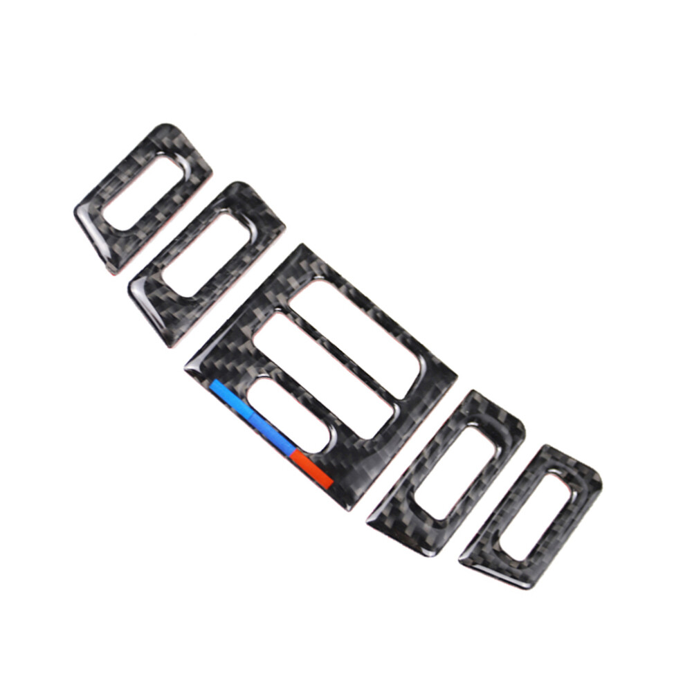3 Sets Carbon Fiber Accessories Interior Decoration Sticker eBay