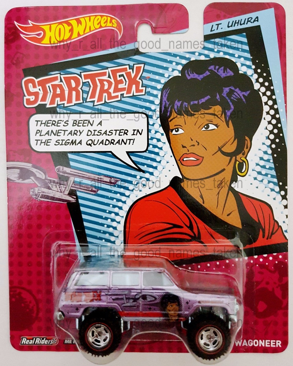 HOT WHEELS　ミニカー　スター・トレック　スールー　リアルライダーズ HOT WHEELS Mattel STAR TREK Diecast Metal Model Real Riders