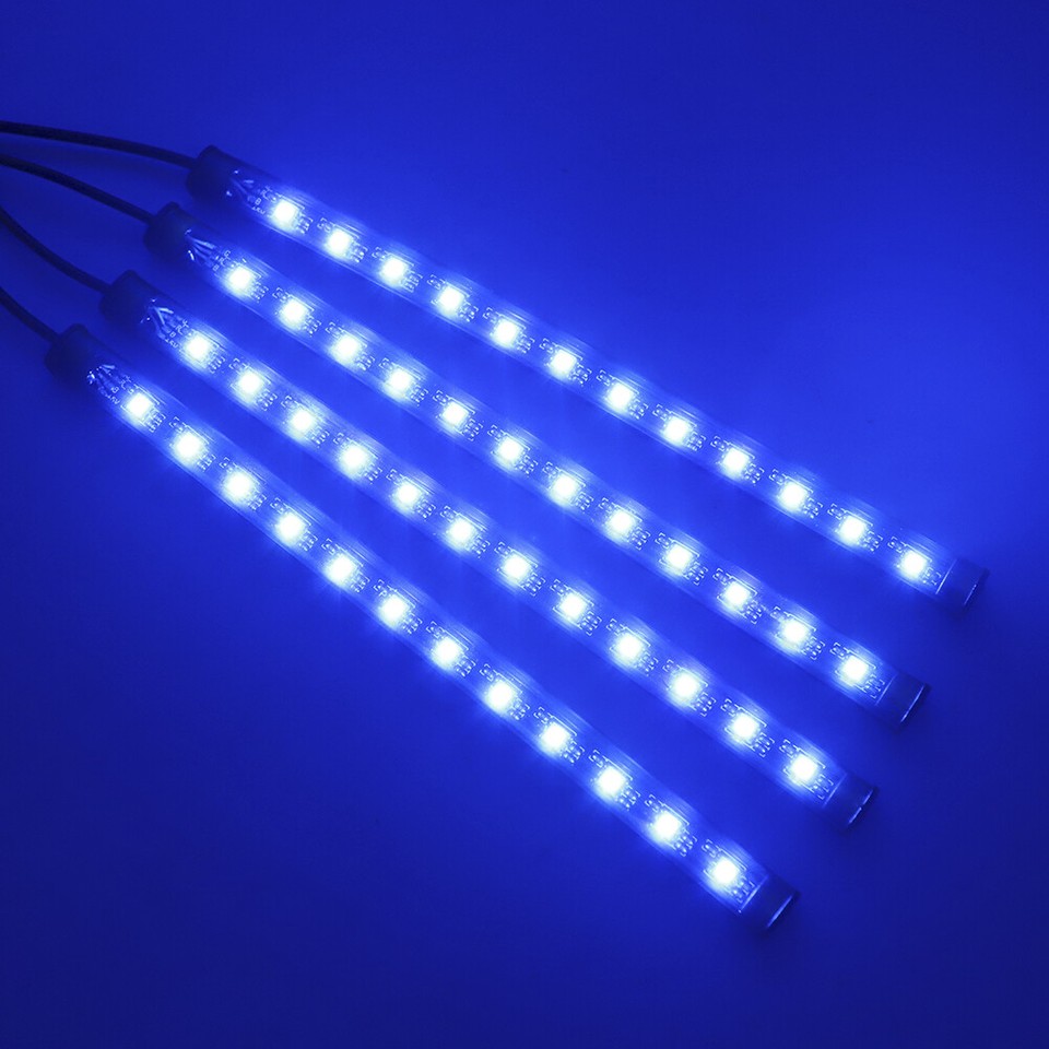 Car 48LEDs Sound Control Atmosphere RGB Decorative Light with Remote