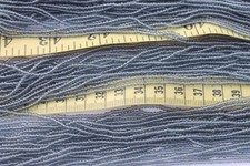 Trans Gray 11/0 Czech Glass Seed Beads Crafts Jewelry Making/Hank