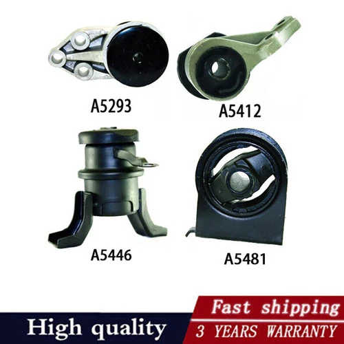 4pcs Engine Mounts Kit For Mazda Tribute 3.0L V6 2005 2006 2008 2009 2010 2011