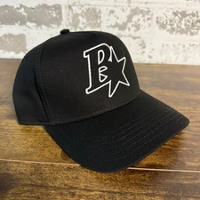 NEW - Budz and Baddiez - B Star Snapback Cap Hat - Black - One Size
