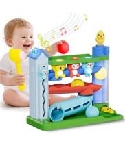 Hammer Toddler Musical Toys, Light-Up Baby Musical Toy English & Spanish